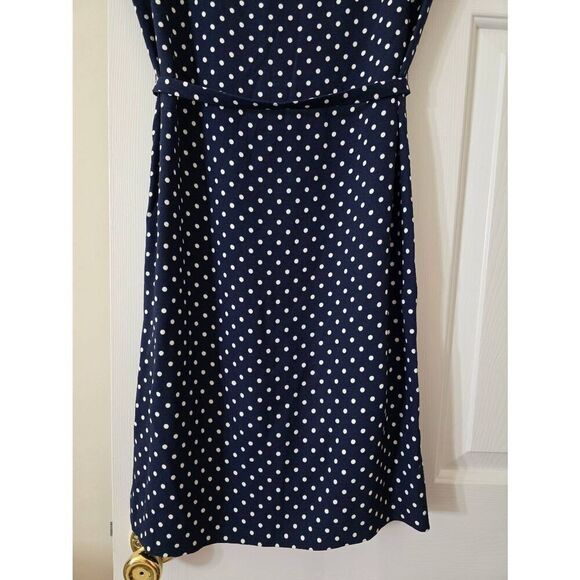 PRADA Polka Dot Belted Dress 38 - Picture 9 of 10